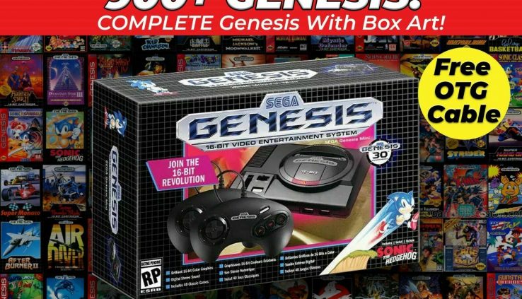 SEGA Genesis Mini 900+ FULL GENESIS LIBRARY | Impress Unusual, Legitimate