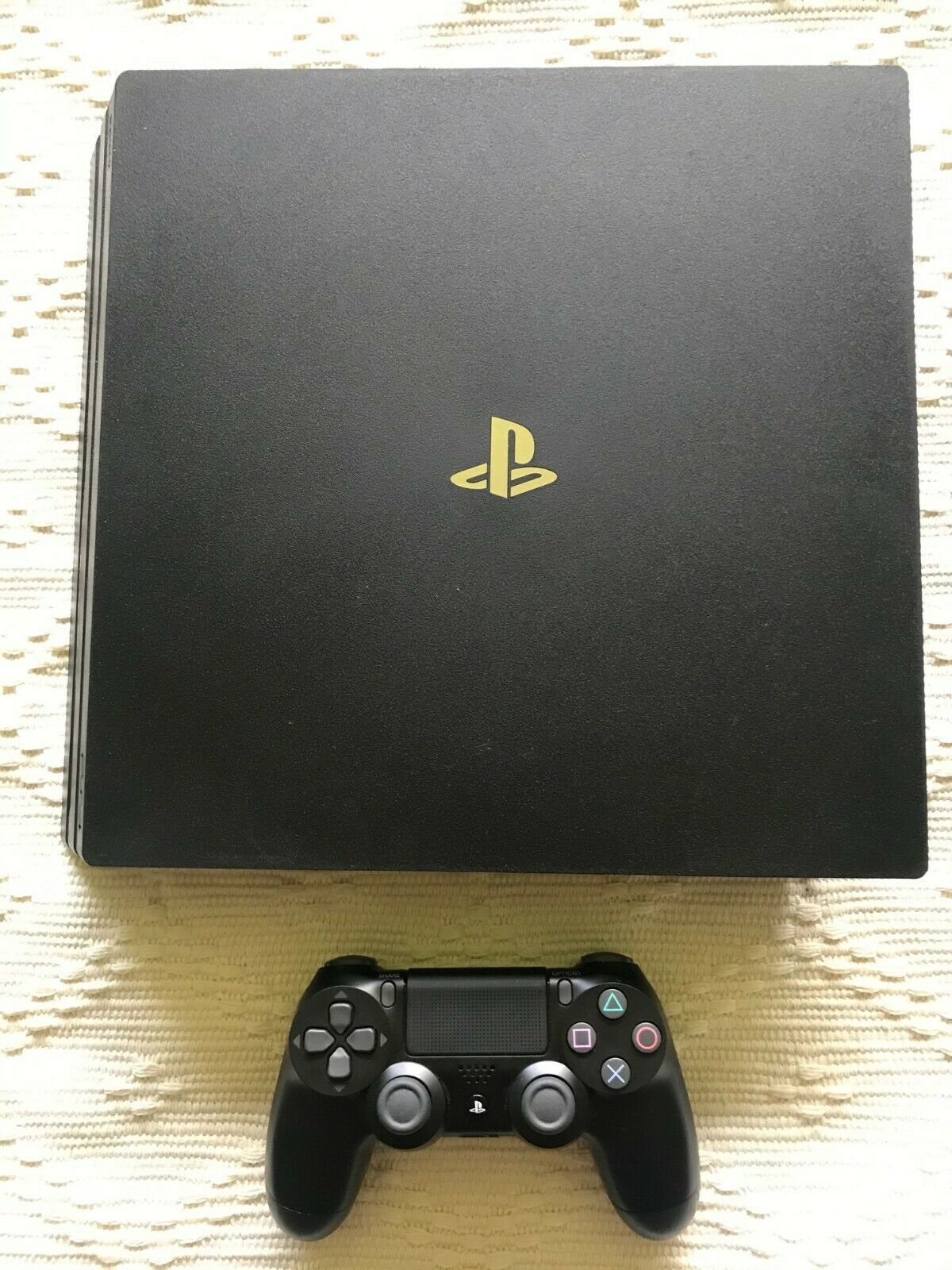 SONY PlayStation 4 PS4 Pro Dark 1TB Console (w/ Controller & Cables ...