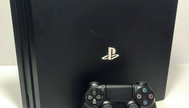 Sony PlayStation 4 Pro 1TB 4K Jet Sunless Console | PS4 with Controller and Cables