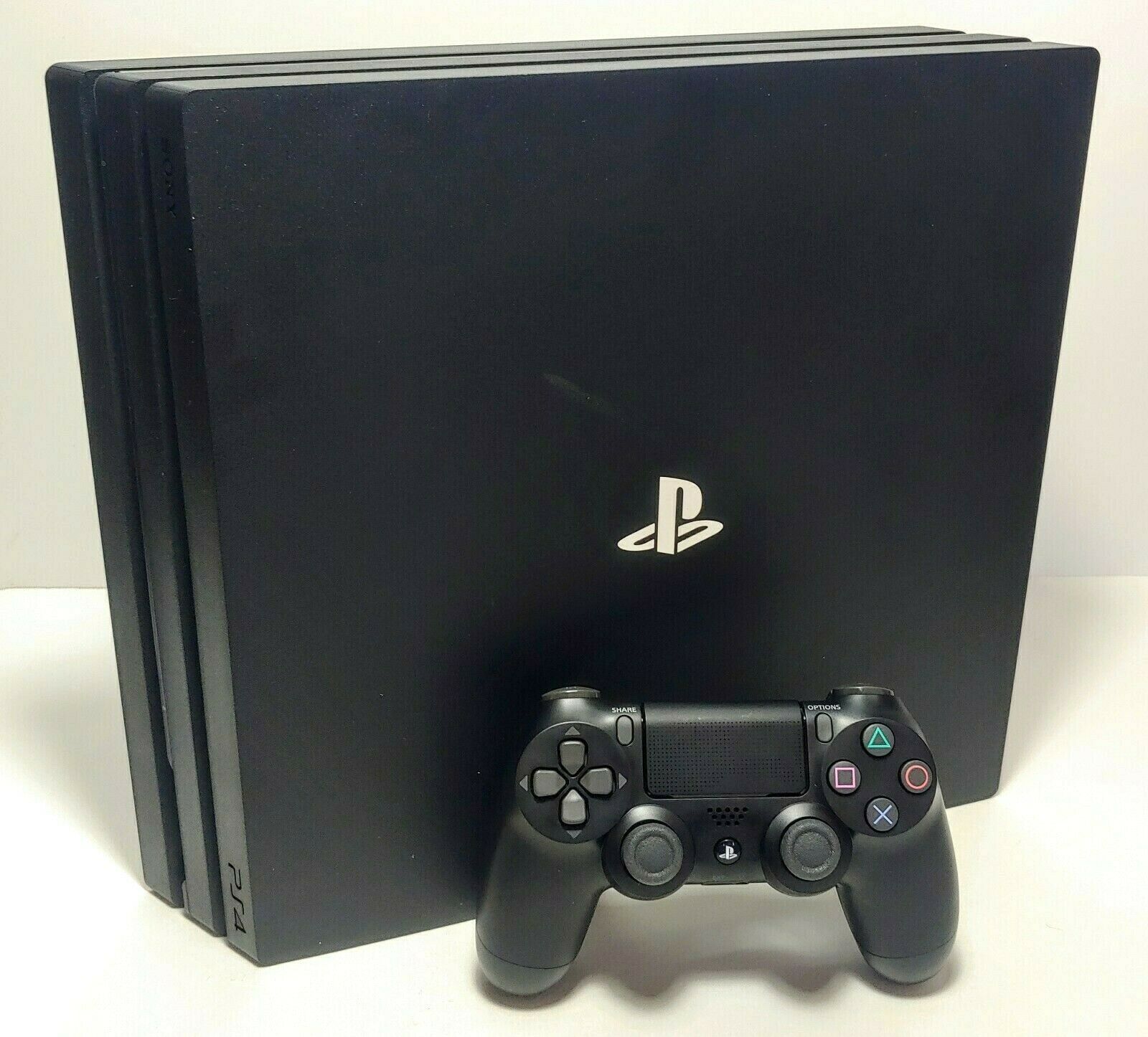 Sony PlayStation 4 Pro 1TB 4K Jet Sunless Console | PS4 with Controller