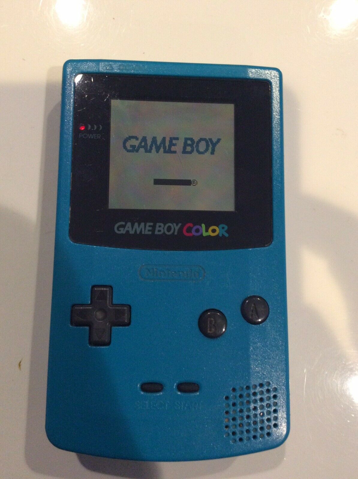 Nintendo Gameboy Color Teal Blue Video Game Console Candy! - iCommerce ...