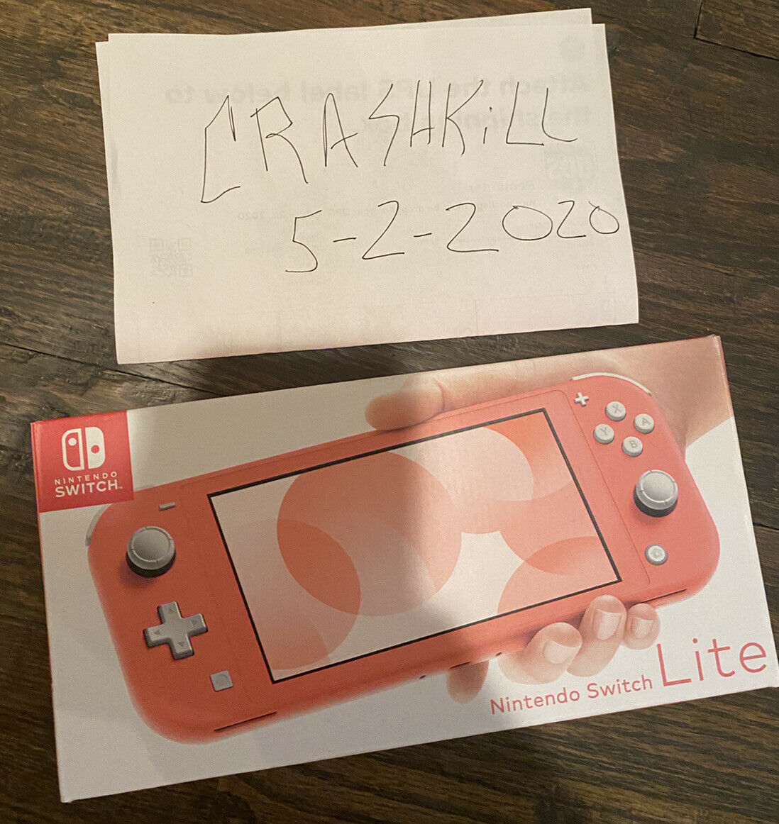 Nintendo Switch Lite Coral Restricted Model IN STOCK SHIPS ...