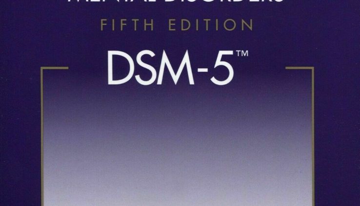 Diagnostic and Statistical Handbook of Mental Disorders -DSM-5 by American /P.D.F/