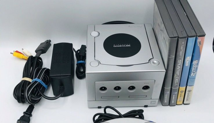 Nintendo GameCube Little Model Platinum Console (NTSC) Bundle – Examined!