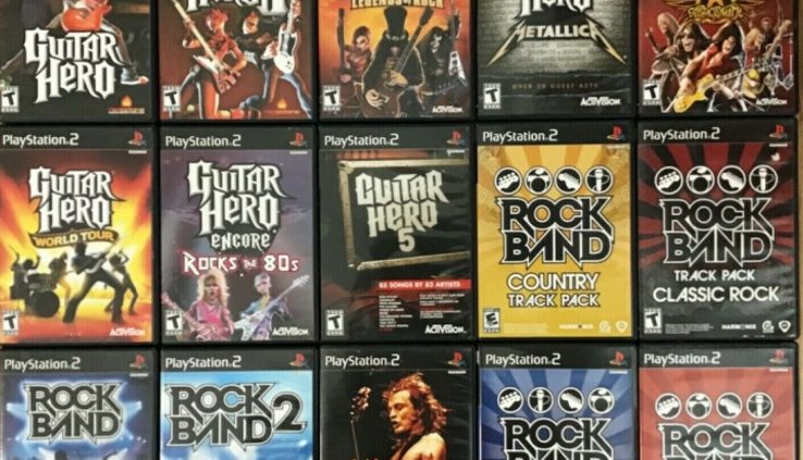 Guitar Hero / Rock Band (PlayStation 2) PS2 TESTED