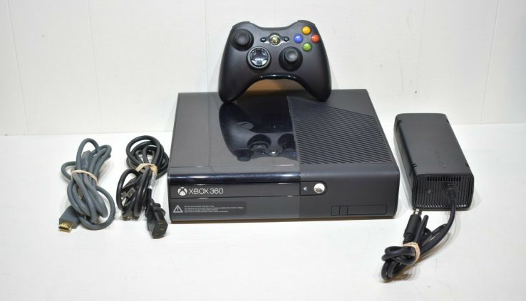 Microsoft Xbox 360 E Console 4gb – Shadowy – HDMI – WIFI – Working