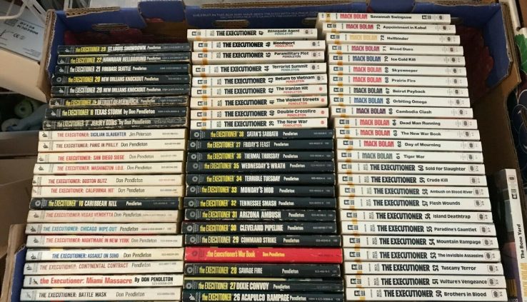 Traditional  The Executioner Books by Don Pendleton, Plenty of to take from $1-$2