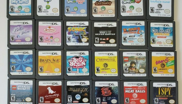 Nintendo DS Games: Fun Engage & Make a choice! DSi Lite 3DS 2DS Video Games Lot Cart Simplest