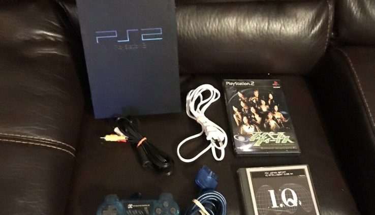 Japanese PlayStation 2 NTSC J SCPH 18000 Bundle 2 Games Controller US SELLER