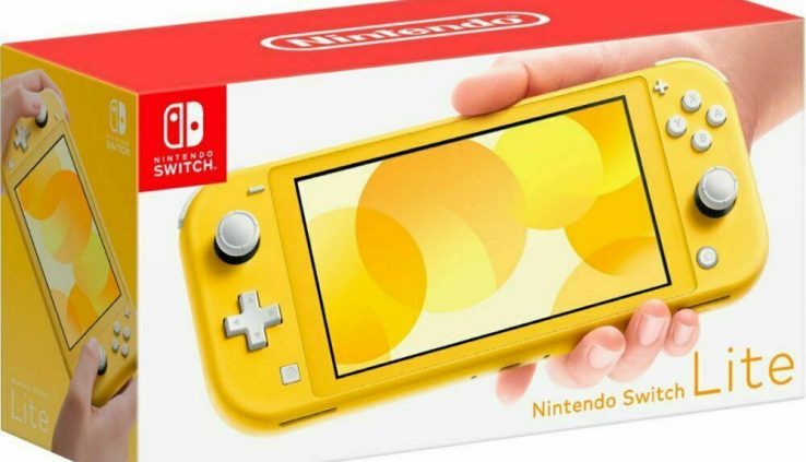 Nintendo Swap Lite Handheld Console 32GB Yellow Value Novel Free PRIORITY