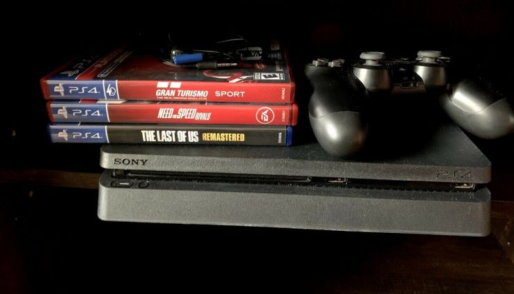 Sony PlayStation 4 Slim 1TB Console – 3 sport bundle