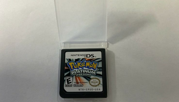 Pokemon Platinum Model Nintendo DS cartridge most attention-grabbing Impress New USA Transport
