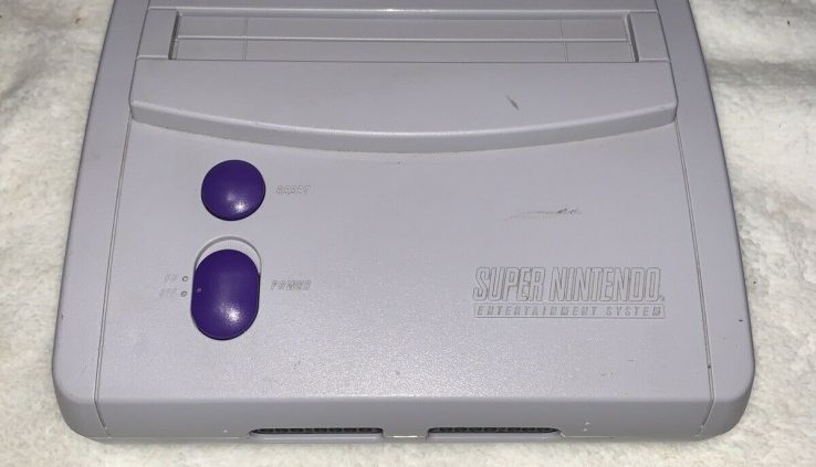 Broad Nintendo SNES SNS-101 Mini Jr. Version Change Console Handiest Tested