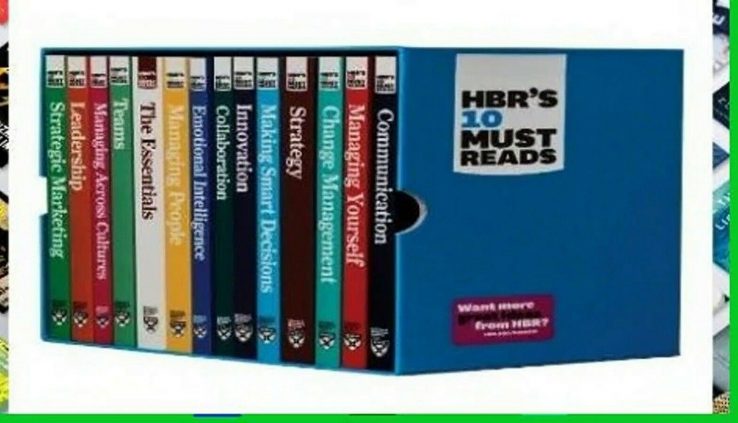 HBR’s 10 Must Reads Last Boxed Space (14 Books) Harvard FAST SHIP {P D F}