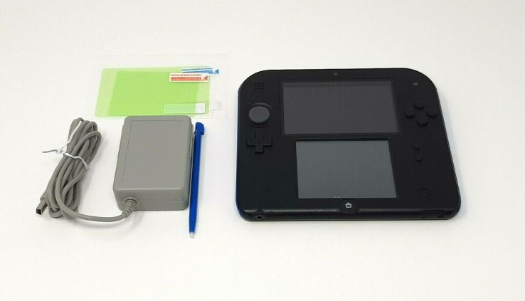 Nintendo 2DS Blue & Black Handheld Machine