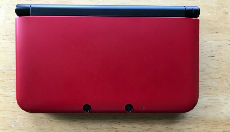 Nintendo 3DS XL Handheld Gaming System- Red With Wall Charger, Stylus