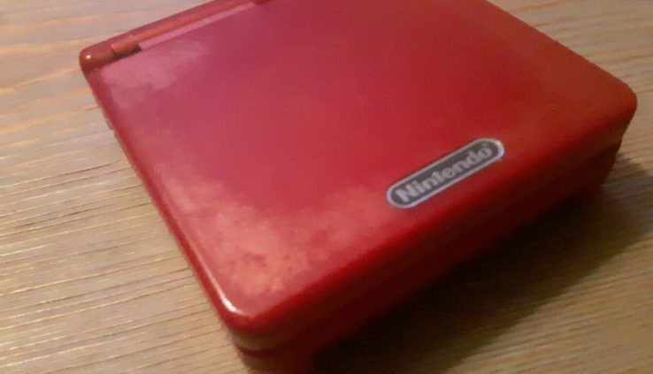 Nintendo Sport Boy Near SP Handheld Design No Sound – Flame Red