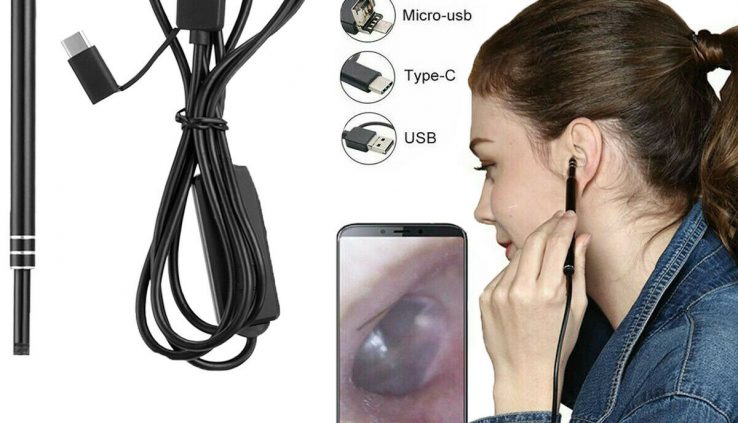 3 in 1 USB Ear Cleaning Endoscope Earpick With Mini Camera HD Earwax Removal Equipment