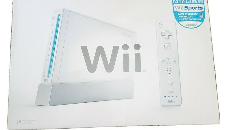 Nintendo Wii Sports actions  White Console with all facets preowned and rarely historical