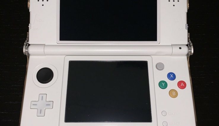 Sleek Nintendo 3DS Dazzling Mario White Edition Plan