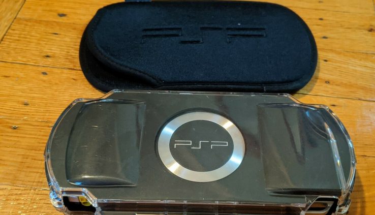 PSP Gaming Console w/Laborious & Relaxed Case