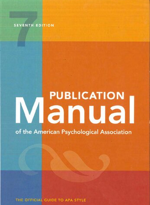 E-newsletter Manual of the American Psychological Association Seventh Ed 📚[P.D.F]📚