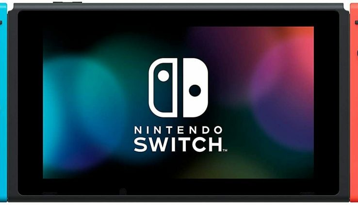 Nintendo Switch with Neon Blue and Red Pleasure-Con 32GB – HADSKABAA 2nd Gen – READ