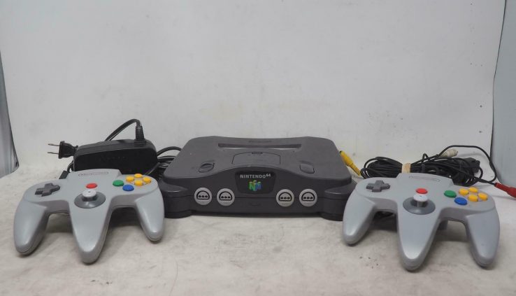 NINTENDO N64 NUS-001 Gaming Console W/ Controllers Works Qualified! Free Transport!