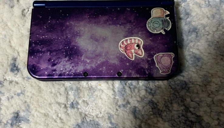 Nintendo 3DS XL Galaxy Edition Handheld Arrangement (Charger Included)