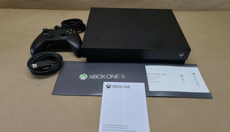 Microsoft Xbox One X 1TB Console Fallout 76 Bundle – Unlit (CYV-00146)