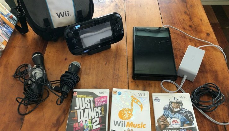 Nintendo Wii U Deluxe 32GB Black Console