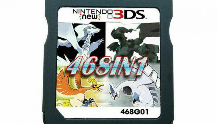 468 in 1 Video games Cartridge Card for Pokemon Nintendo NDS 3DS 2DS NDSL NDSI US SHIP