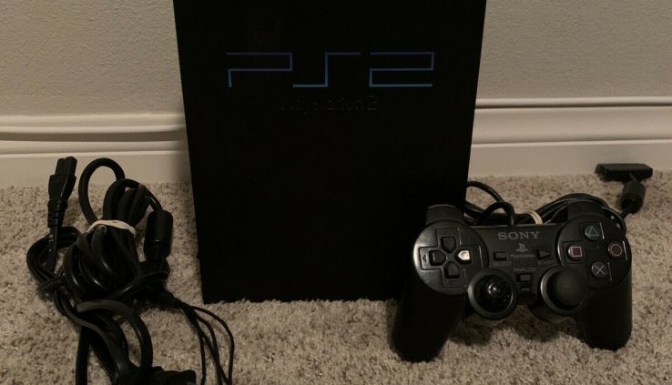 Sony PS2 PlayStation 2 Sad Console Examined Working.