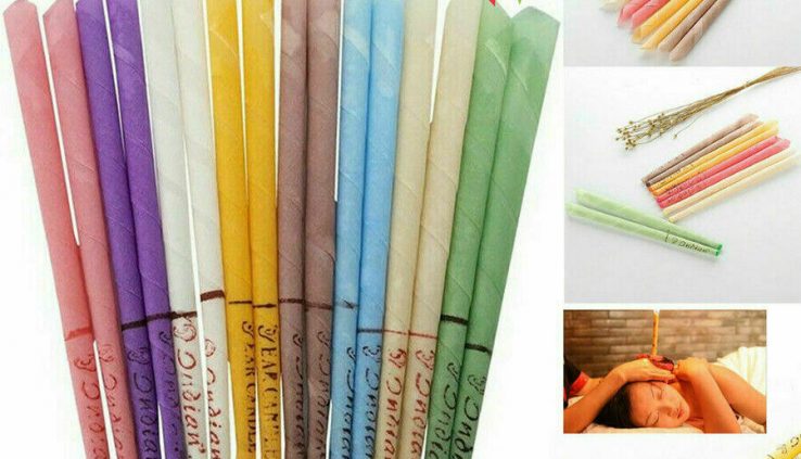 10xFragrance Candles Ear Wax Cleaner Removal Coning  Healthy Hollow Cleansing Situation