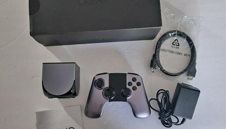OUYA Silver 8GB Android Video Sport Console System w/ Field & Controller