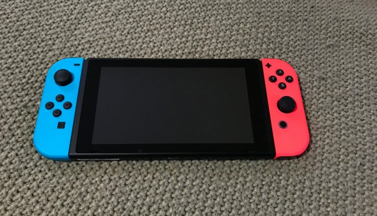 Nintendo Swap Neon Purple and Neon Blue Joy-Con Console v2