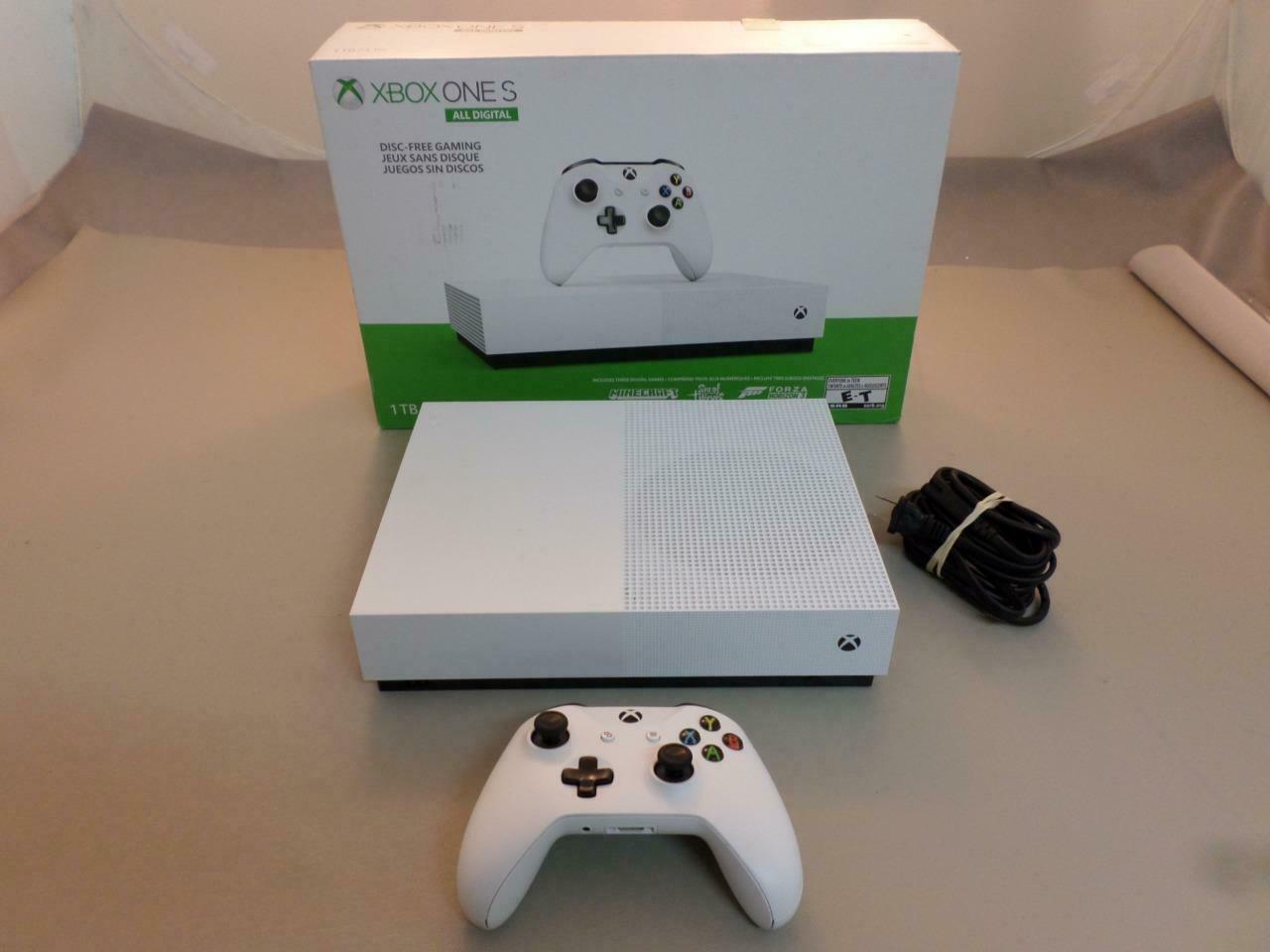 Microsoft Xbox One S All Digital White 1tb Gaming Console 1681 Icommerce On Web 