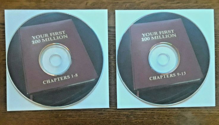 Dan Pena Audiobook “Your First 100 Million” on 2 Mp3 CDs