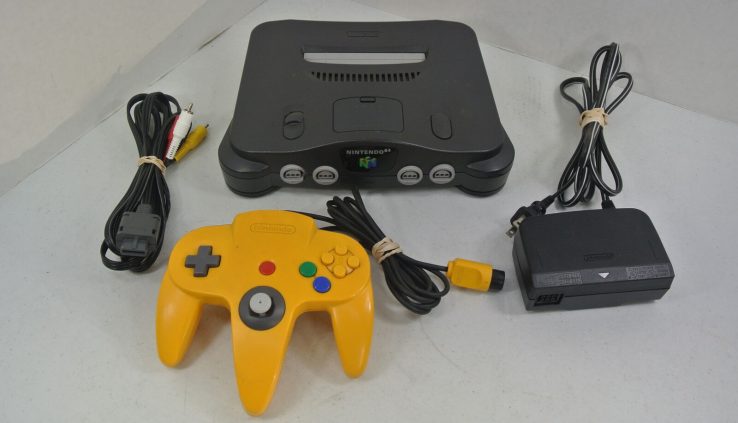 Nintendo 64 Machine Console + Legit Pleasant Controller Tight Stick N64!!