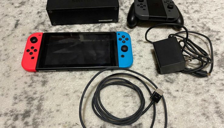 Nintendo Switch 32GB Gray Console With further pleasure cons and Shuttle case!