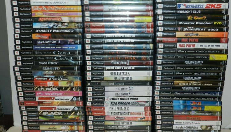 Sony Ps2 PS2 Games Complete Fun You Capture & Capture Video Games Lot OEM