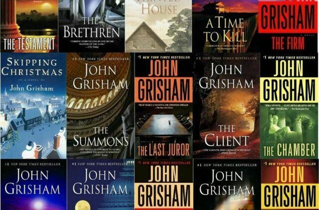 John Grisham (collection of 40 books) ⚡E-mail Provide ⚡