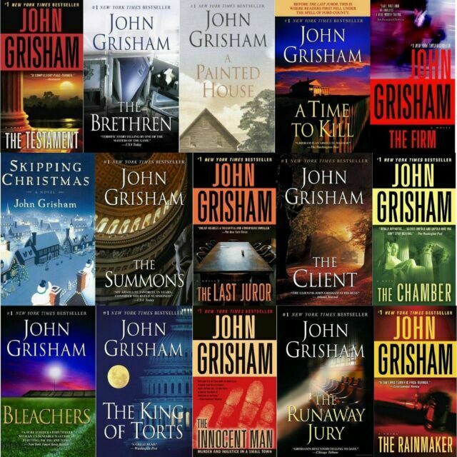 John Grisham (collection of 40 books) ⚡E-mail Provide ⚡ - iCommerce on Web