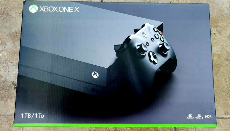 Microsoft Xbox One X 1TB, 4K Ultra HD Gaming Console – MSRP $499!