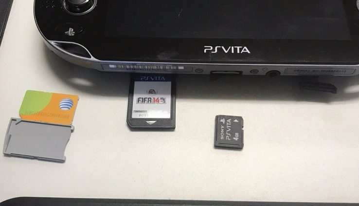 PsVita 1000 3G+ WIFI. Memory Card, Game, Sim Card. 3.60 Firmware