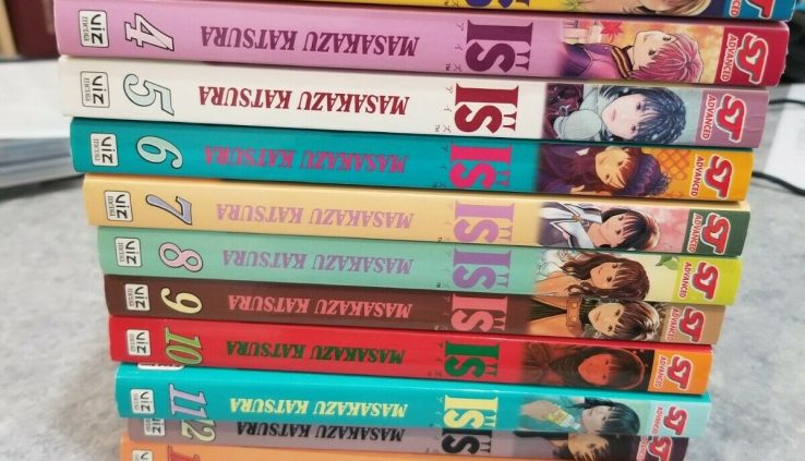 I”s Is Manga E book Lot of 13 – by Masakazu Katsura (2006) – Vol 1-13