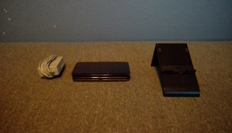Nintendo 3DS Handheld System – Unlit + Charger + Stand