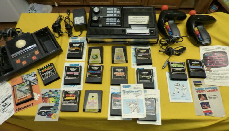 Fuly Tested Colecovision System & Curler & 2 Easy Motion controllers & 16 games
