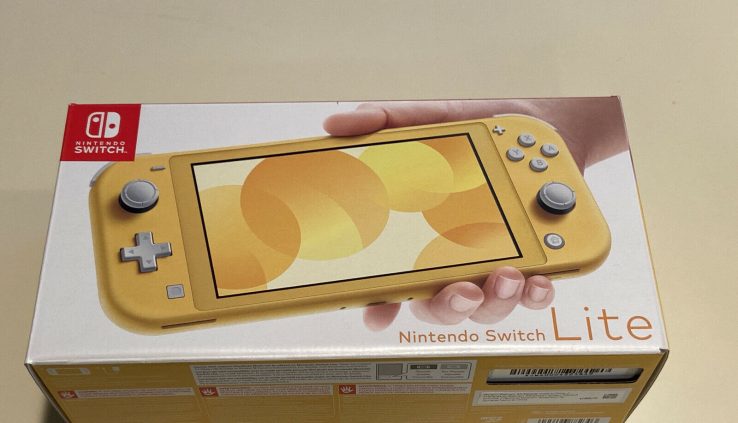NEW Nintendo Switch Lite Handheld Console – Yellow (Same Day Shipping)