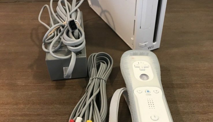 Nintendo Wii Console Bundle RVL-001 + Tested With Controller